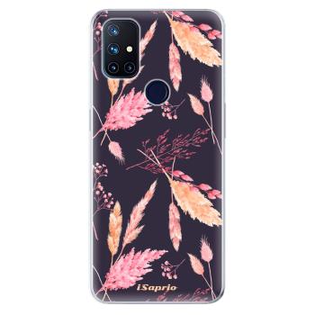 Odolné silikonové pouzdro iSaprio - Herbal Pattern - OnePlus Nord N10 5G