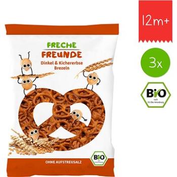 Freche Freunde BIO Špaldové preclíky s cizrnou 3× 75 g (0745760316489)