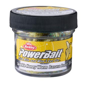 Berkley Nástraha PowerBait Honey Worm 2,5cm - Yellow