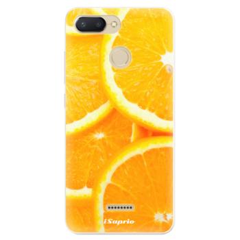 Odolné silikonové pouzdro iSaprio - Orange 10 - Xiaomi Redmi 6