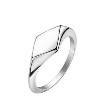 Spikes USA Ocelový prsten s možností rytiny - velikost 58 - OPR1909-58