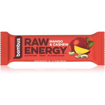 Bombus Raw Energy ovocná tyčinka příchuť Mango & Cashew 50 g