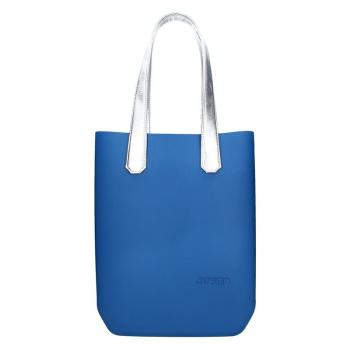 Dámská trendy kabelka Justo J-High - modro-stříbrná