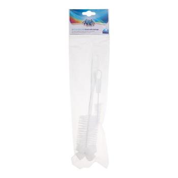 Canpol babies Bottle And Teat Brush With Sponge 2 ks čištění a sterilizace pro děti