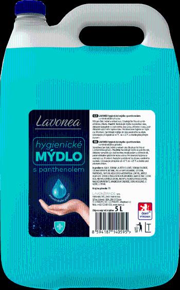 Lavonea hygienické mýdlo s panthenolem, antimikrobiální přísada 5 l