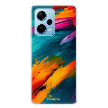 Odolné silikonové pouzdro iSaprio - Blue Paint - Xiaomi Redmi Note 12 Pro 5G / Poco X5 Pro 5G