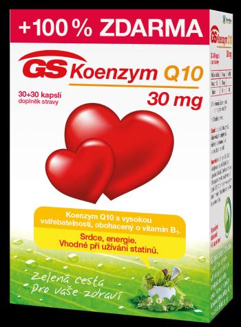 GS Koenzym Q10 30mg 60 kapslí