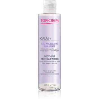 Topicrem CALM+ Soothing Micellar Water zklidňující micelární voda na obličej a oči 200 ml