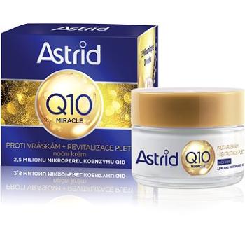 ASTRID Q10 Miracle Noční krém proti vráskám 50 ml  (8592297007654)