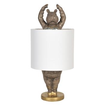 Stolní lampa s tančící hrošicí - 20*44 cm / E27 6LMC0033