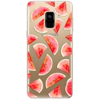 iSaprio Melon Pattern 02 pro Samsung Galaxy A8 2018 (mel02-TPU2-A8-2018)