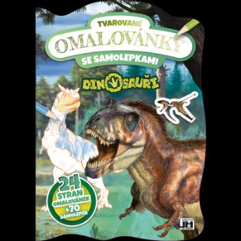 Tvarované omalovánky/ Dinosauři