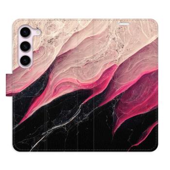 Flipové pouzdro iSaprio - BlackPink Marble - Samsung Galaxy S23 5G