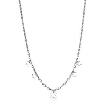 S`Agapõ Ocelový náhrdelník s hvězdičkami Haiti SHT02