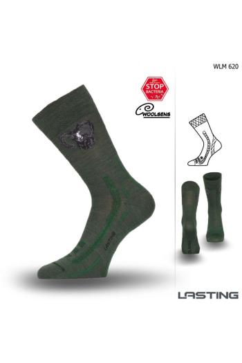 Lasting Hunting WLM 620 zelená Velikost: (38-41) M ponožky