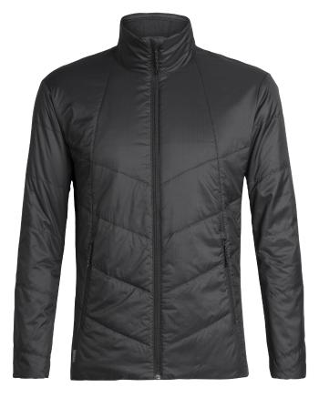 pánská merino bunda ICEBREAKER Mens Helix Jacket, Black velikost: M