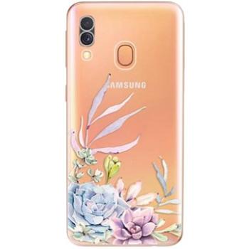 iSaprio Succulent 01 pro Samsung Galaxy A40 (succ01-TPU2-A40)