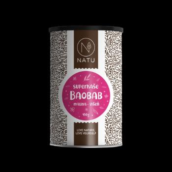 Natu Superkaše BAOBAB s malinami a višněmi 450 g