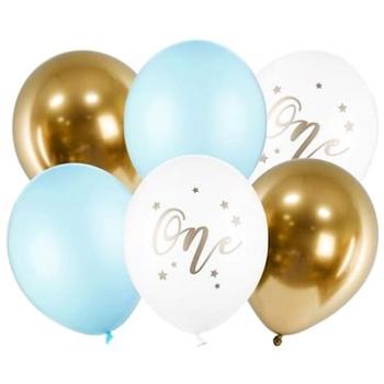 Sada latexových balónků - 1.narozeniny - kluk - 6 ks - 30cm (5900779180079)
