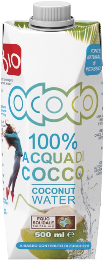 Ococo Bio kokosová voda 100% 500 ml