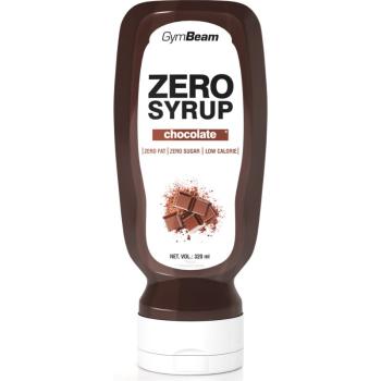 GymBeam Zero Syrup toppingový sirup bez kalorií příchuť Chocolate 320 ml