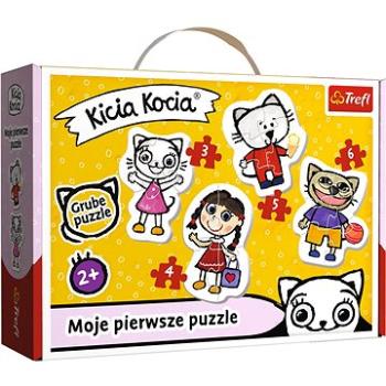 Trefl Baby puzzle Kicia Kocia 4v1 (3,4,5,6 dílků) (5900511360882)