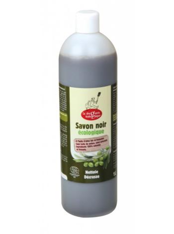 La Droguerie Ecologique by Ecodis Univerzální černé mýdlo z olivového oleje BIO (1 l)