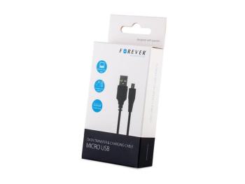 Kabel FOREVER USB/Micro USB 3m Black