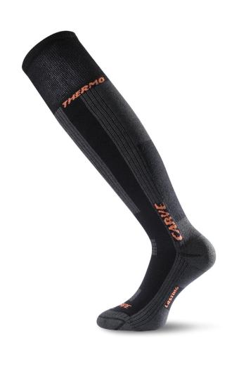 Lasting SKG 808 šedá Lyžařská ponožka Velikost: (46-49) XL ponožky