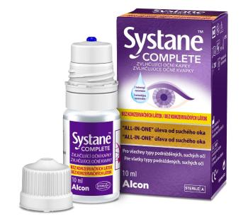 Systane Complete Zvlhčující oční kapky bez konzervačních látek 10 ml