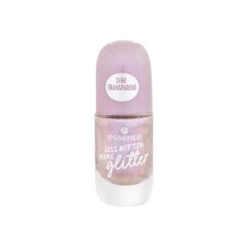 Essence Gel Nail Colour 8 ml lak na nehty pro ženy 58 Less Bitter More Glitter