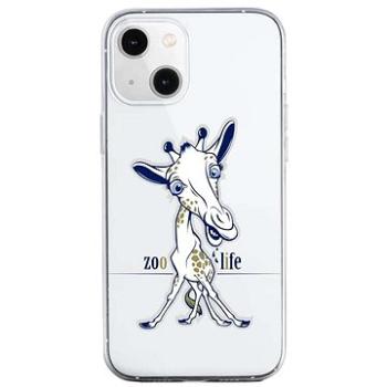 TopQ iPhone 13 mini silikon Zoo Life 64735 (Sun-64735)
