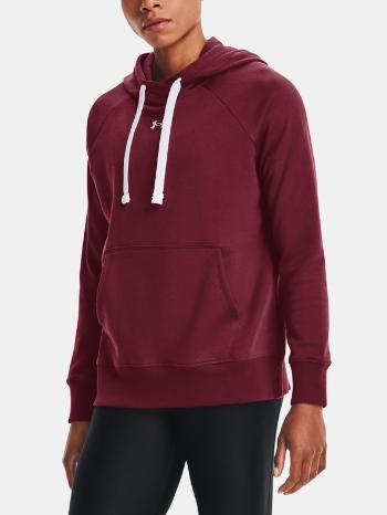 Under Armour Rival Fleece HB Hoodie Mikina Červená