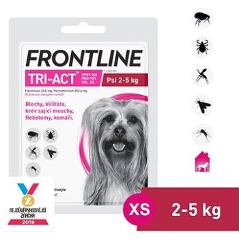 Frontline tri - act Spot - on pro psy XS (2 - 5 kg) (3661103047971)