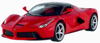 Teddies Auto RC Ferrari červené plast 32cm 2,4GHz