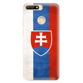 Odolné silikonové pouzdro iSaprio - Slovakia Flag - Huawei Y6 Prime 2018