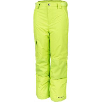 Columbia Y BUGABOO II PANT Dětské zateplené kalhoty, reflexní neon, velikost