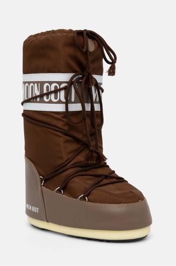 Sněhule Moon Boot MB ICON NYLON hnědá barva, 80D1400440 M005