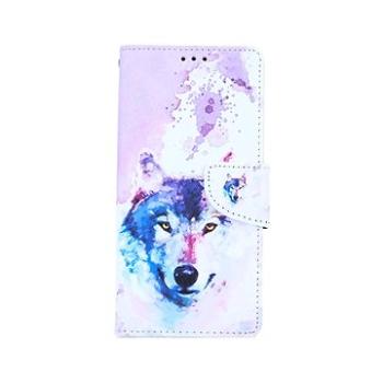TopQ iPhone SE 2020 knížkové Polární vlk 54713 (Sun-54713)