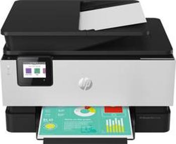 Barevná inkoustová multifunkční tiskárna HP Officejet Pro 9019 All-in-One Premium Aluminium, A4, LAN, Wi-Fi, duplexní, duplexní ADF