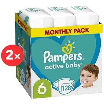PAMPERS Active Baby vel. 6, 256 ks