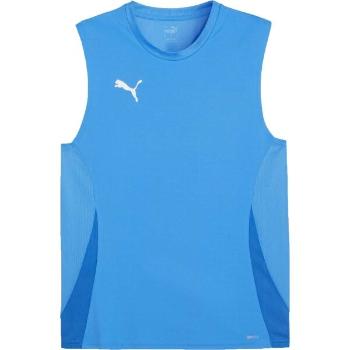 Puma TEAMGOAL SLEEVELESS JERSEY Pánské sportovní tílko, modrá, velikost