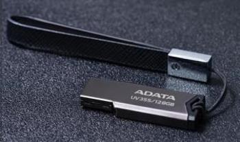 ADATA Flash Disk 64GB UV355, USB 3.2, kovový šedá