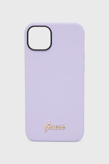 Obal na telefon Guess Iphone 14 Plus 6,7" fialová barva