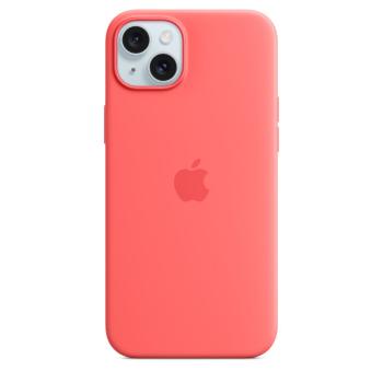 Apple iPhone 15 Plus Silicone Case with MagSafe - Guava