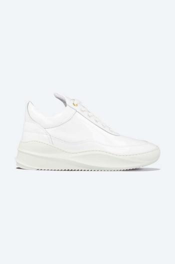 Kožené sneakers boty Filling Pieces Low Top Sky Shine bílá barva, 25528301901