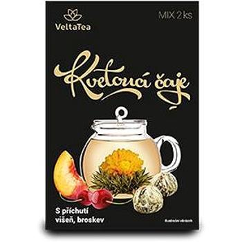 VELTA TEA bílý kvet.čaj - 2ks MIX GOLD ( Broskev + Višeň ) (50005540702)