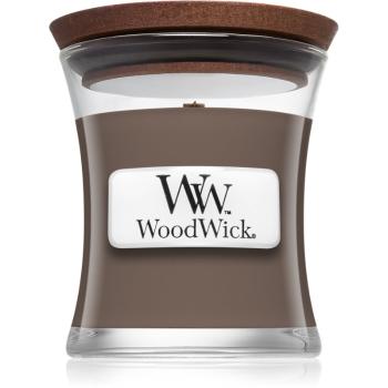 Woodwick Sand & Driftwood vonná svíčka s dřevěným knotem 85 g