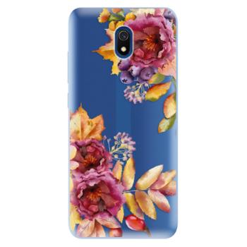 Odolné silikonové pouzdro iSaprio - Fall Flowers - Xiaomi Redmi 8A