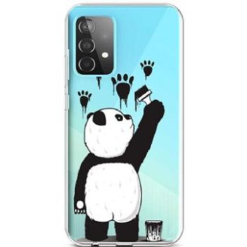 TopQ Samsung A52 silikon Rebel Panda 57346 (Sun-57346)